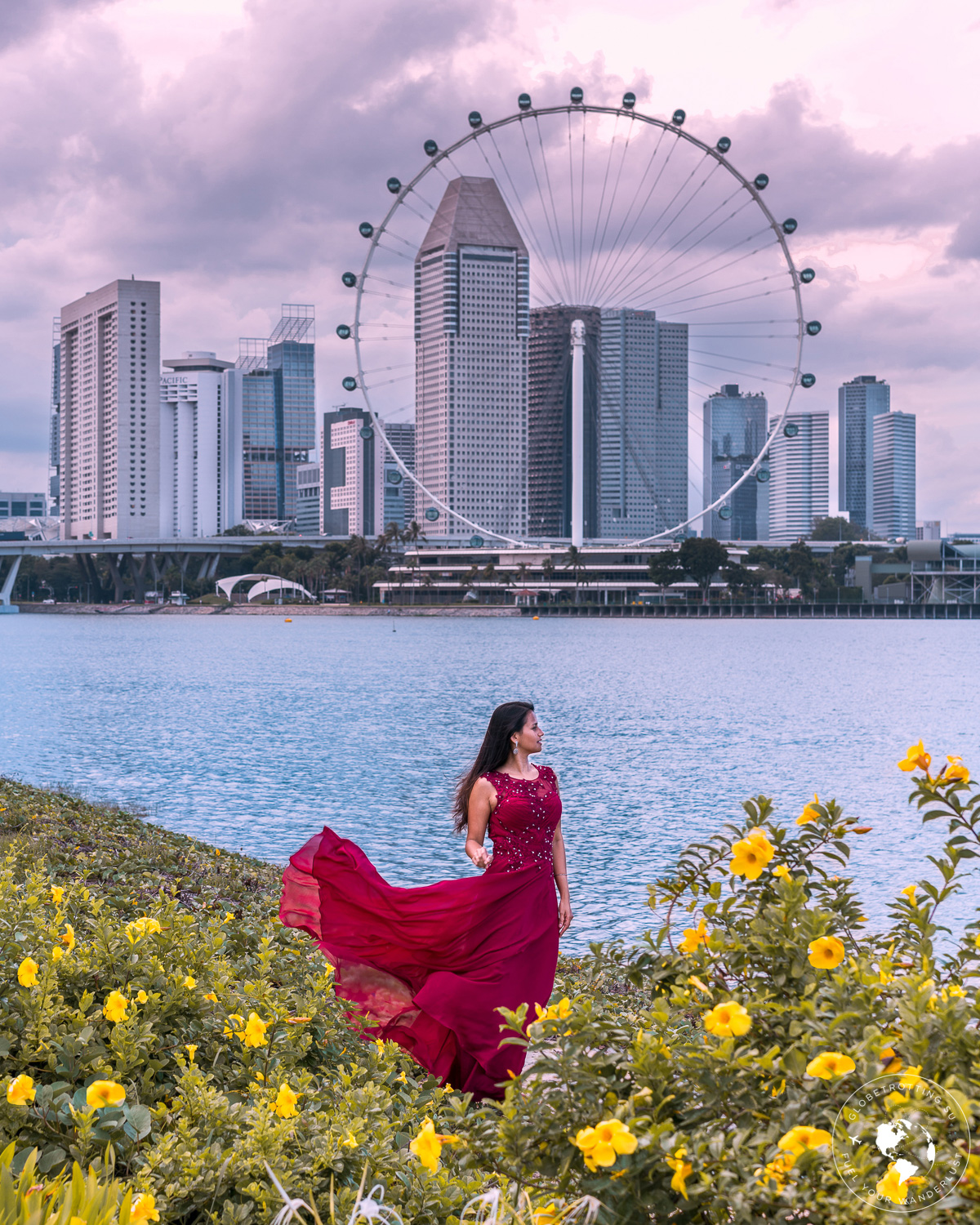 Gardens-by-the-bay-Singapore-Flyer