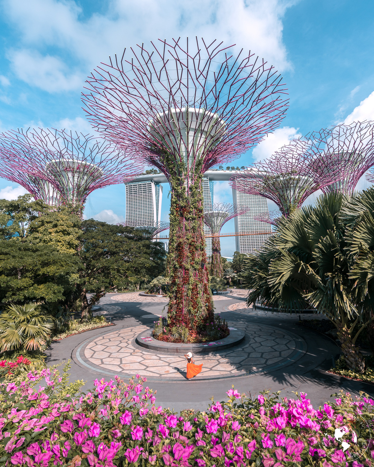 singapore gardens by the bay supertrees