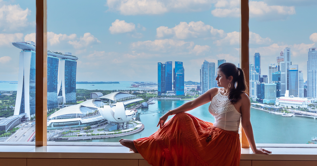 The Hotel with the Best View in Singapore- The Ritz Carlton Millenia